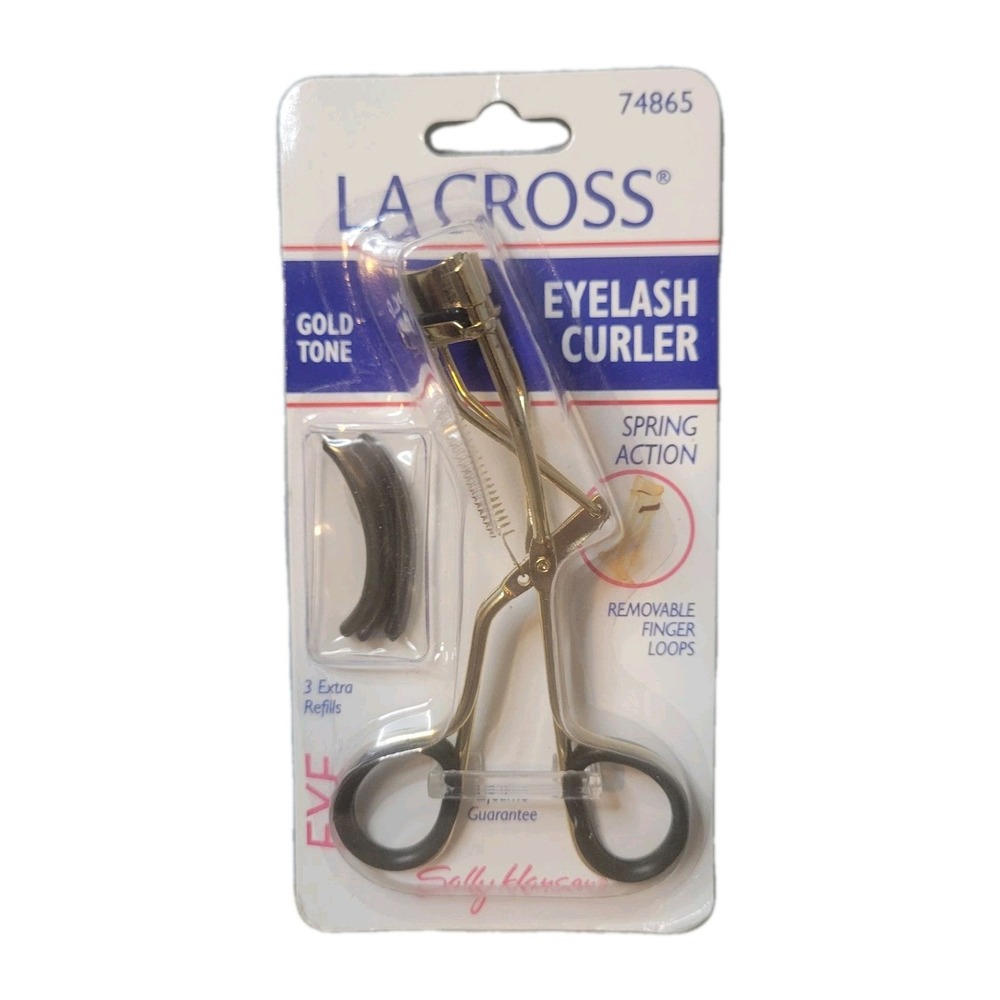 Vintage Sally Hansen La Cross Eyelash Curler With Refills 74865 NOS 2005